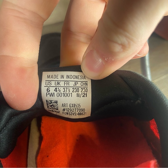 adidas supernova plus womens size 6 shoes black athletic running sneakers - Picture 8 of 8